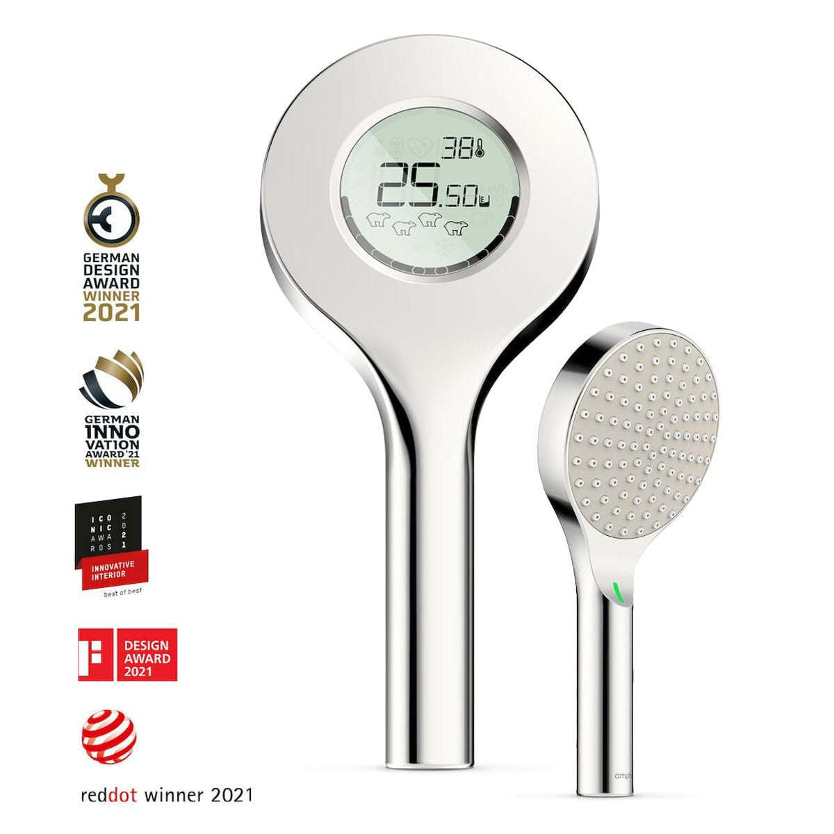 Amphiro smart shower head zerofy